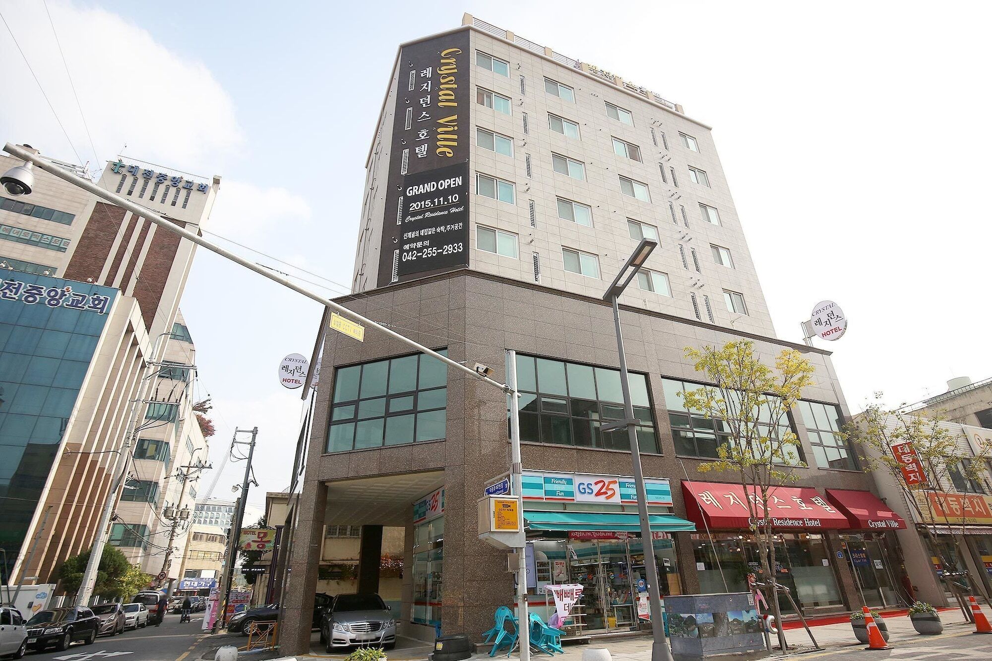 Crystal Residence Hotel Daejeon Buitenkant foto